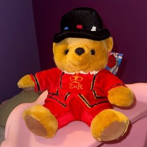 Royal Guard Teddy Bear in Red Uniform